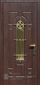 Фото «Дверь с ковкой №6»  в Москве