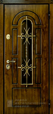 Фото «Дверь с ковкой №12» в Москве