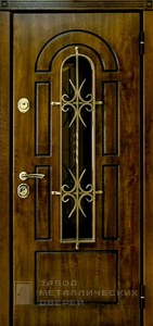 Фото «Дверь с ковкой №11» в Москве